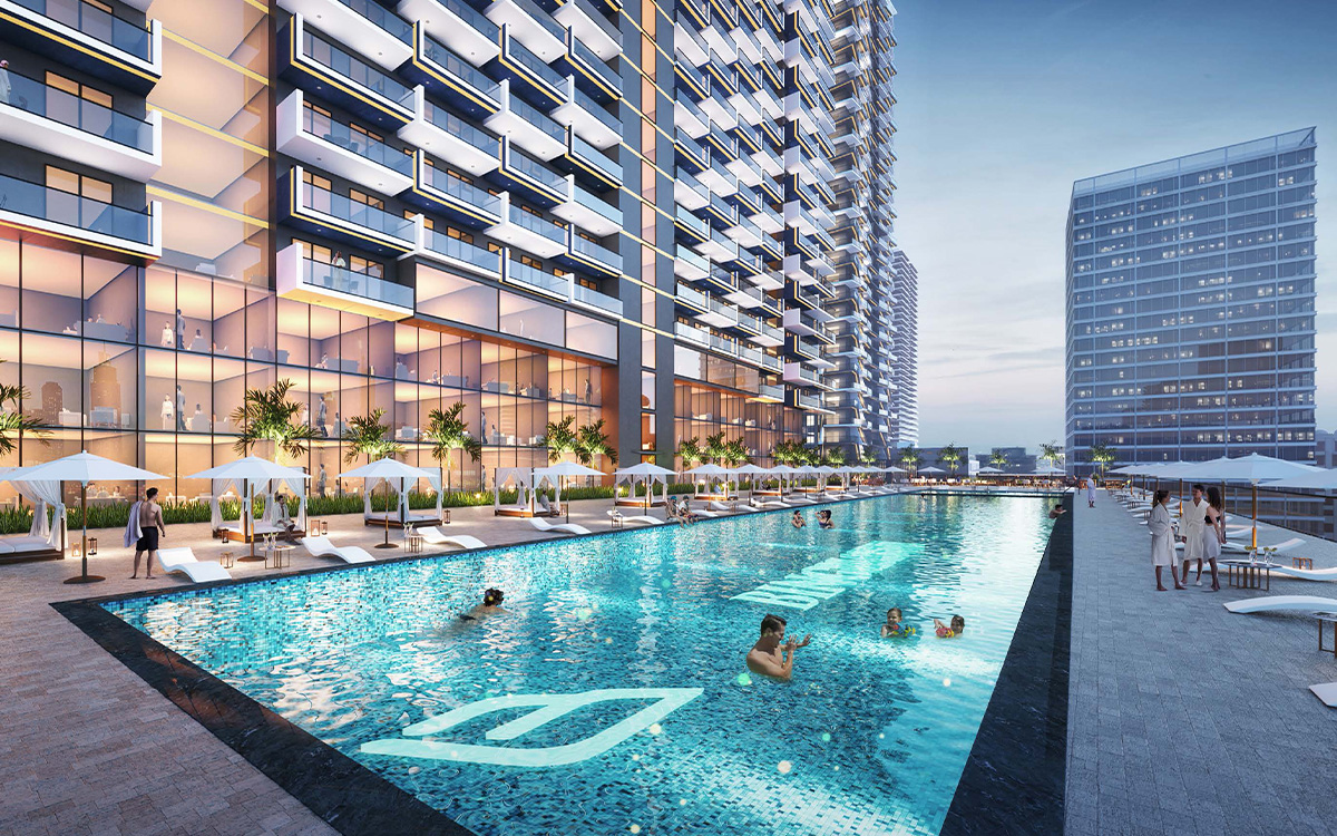 Binghatti Corner at Jumeirah Village Circle