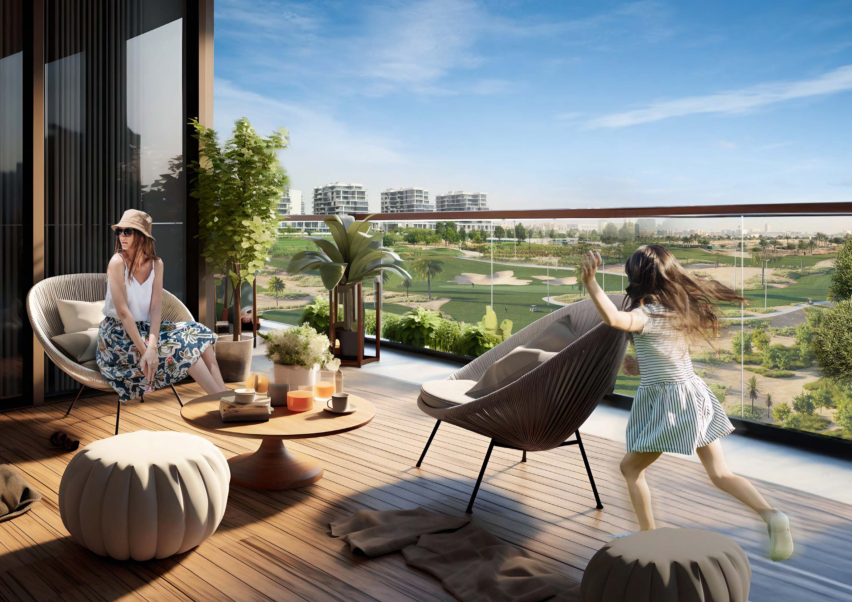 Golf Greens at Damac Hills Dubai
